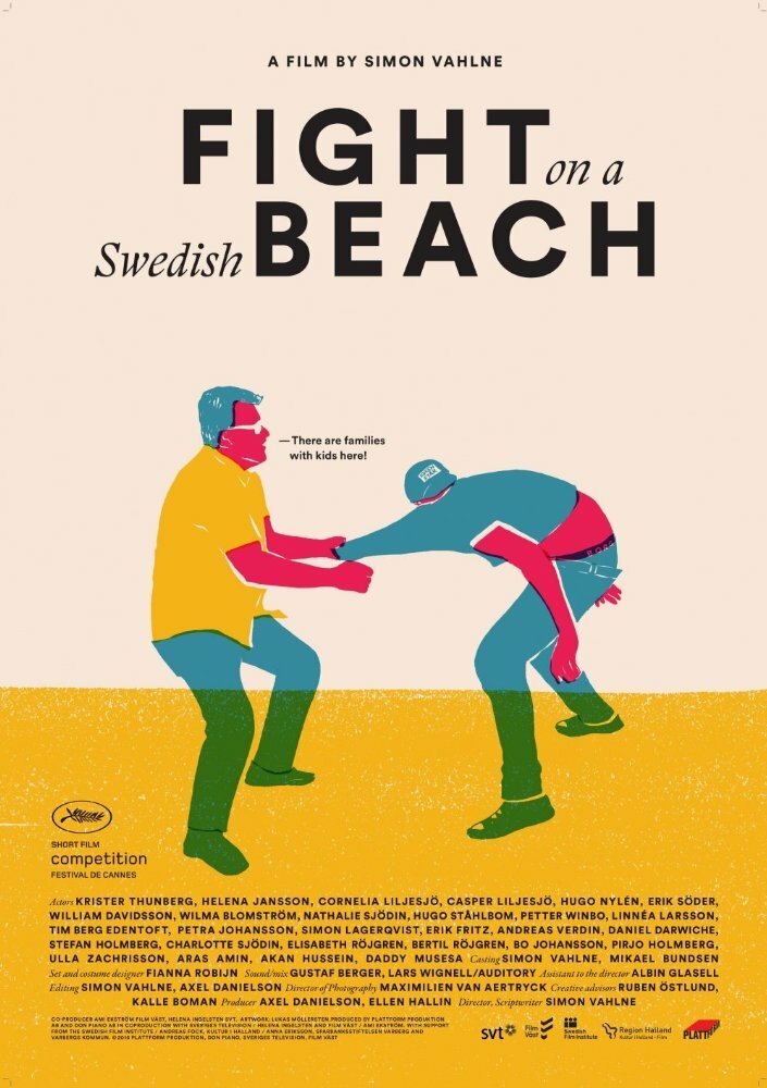 Бой на шведском пляже (2016) постер