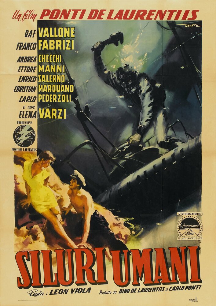 Люди-торпеды (1954) постер