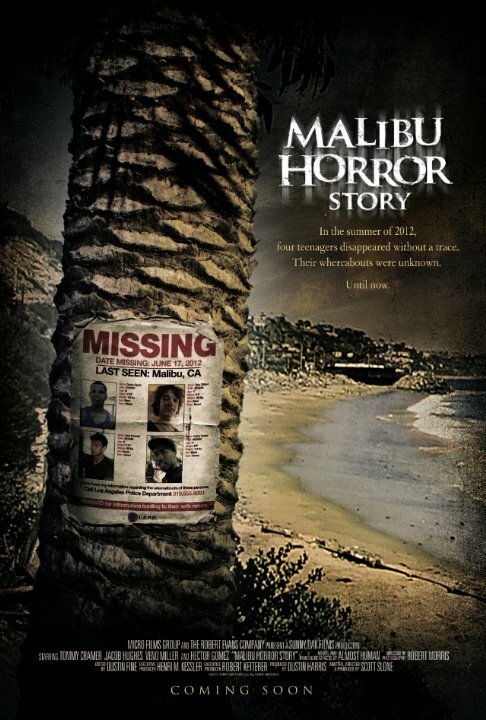 История ужасов Малибу (2023) постер