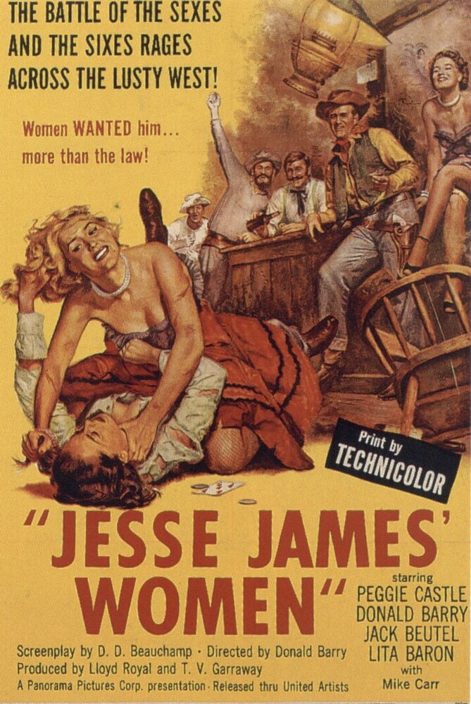 Jesse James' Women (1954) постер