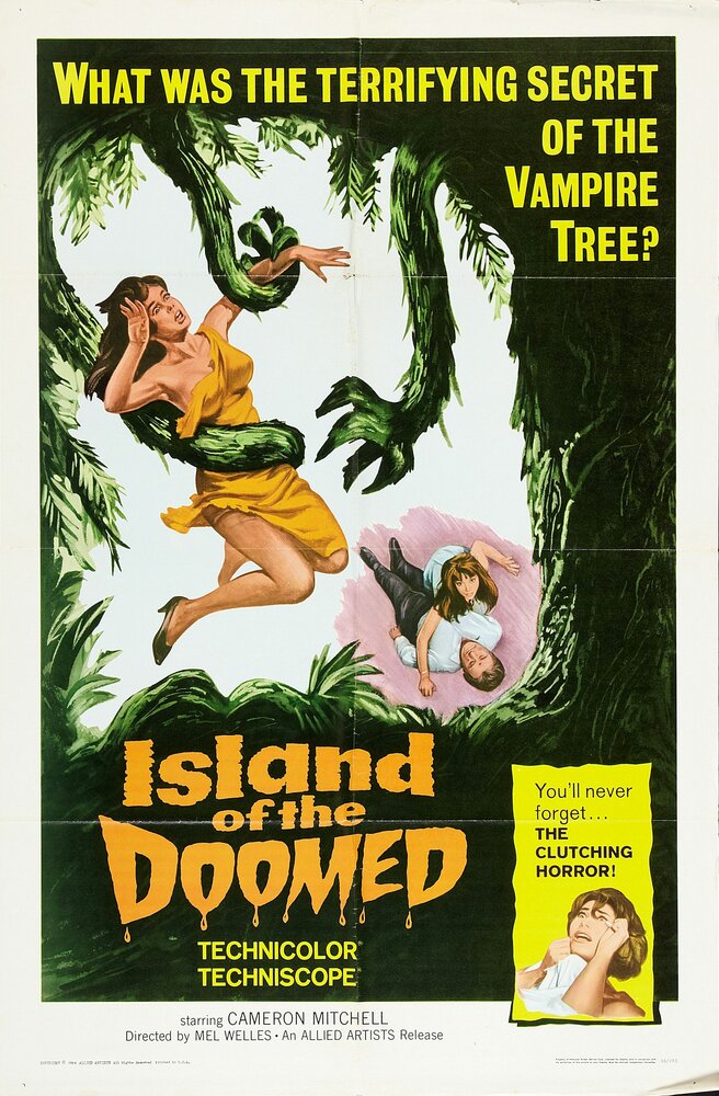 Остров мертвецов (1967) постер
