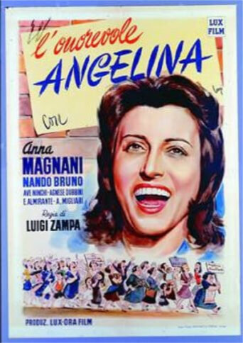 Депутатка Анджелина (1947) постер