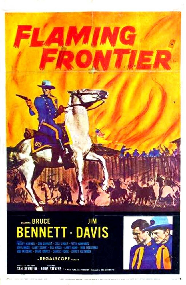 Flaming Frontier (1958) постер
