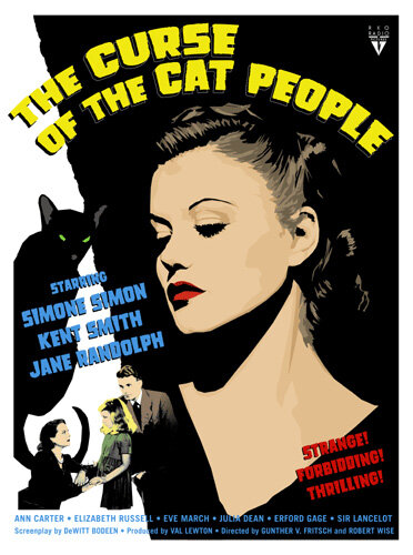 Проклятие людей-кошек (1944) постер