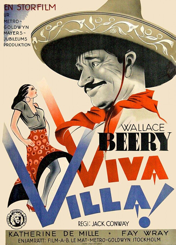 Да здравствует Вилья! (1934) постер