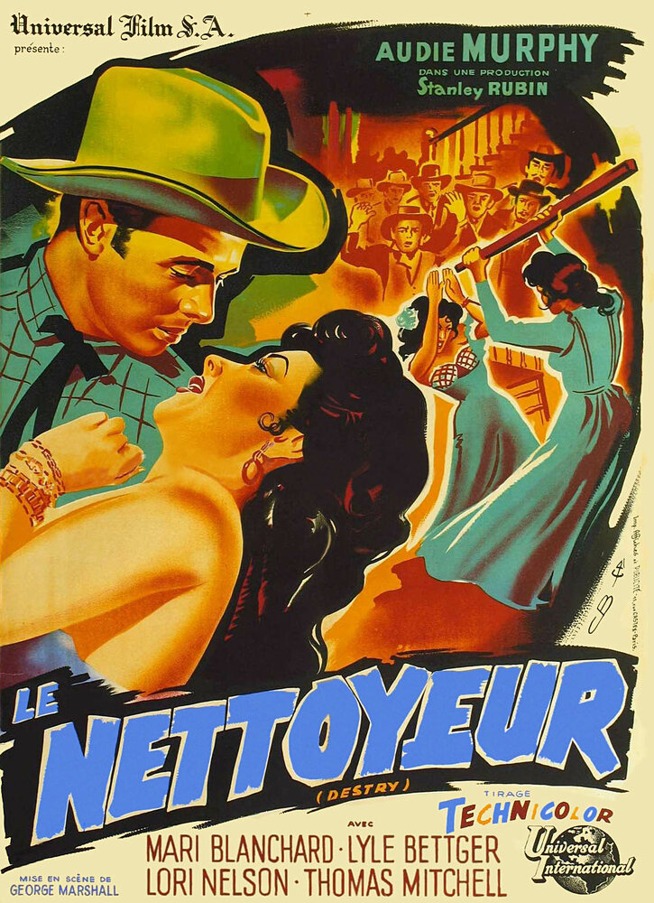 Заместитель шерифа Дестри (1954) постер