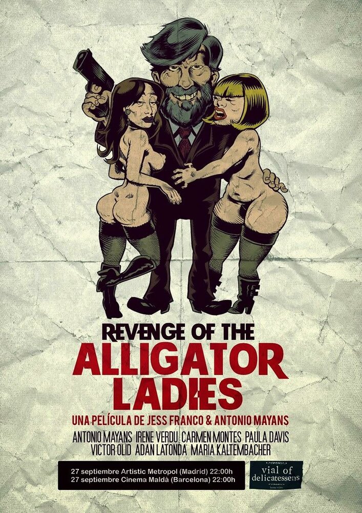 Месть девушек-аллигаторов (2013) постер