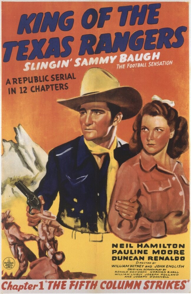 King of the Texas Rangers (1941) постер