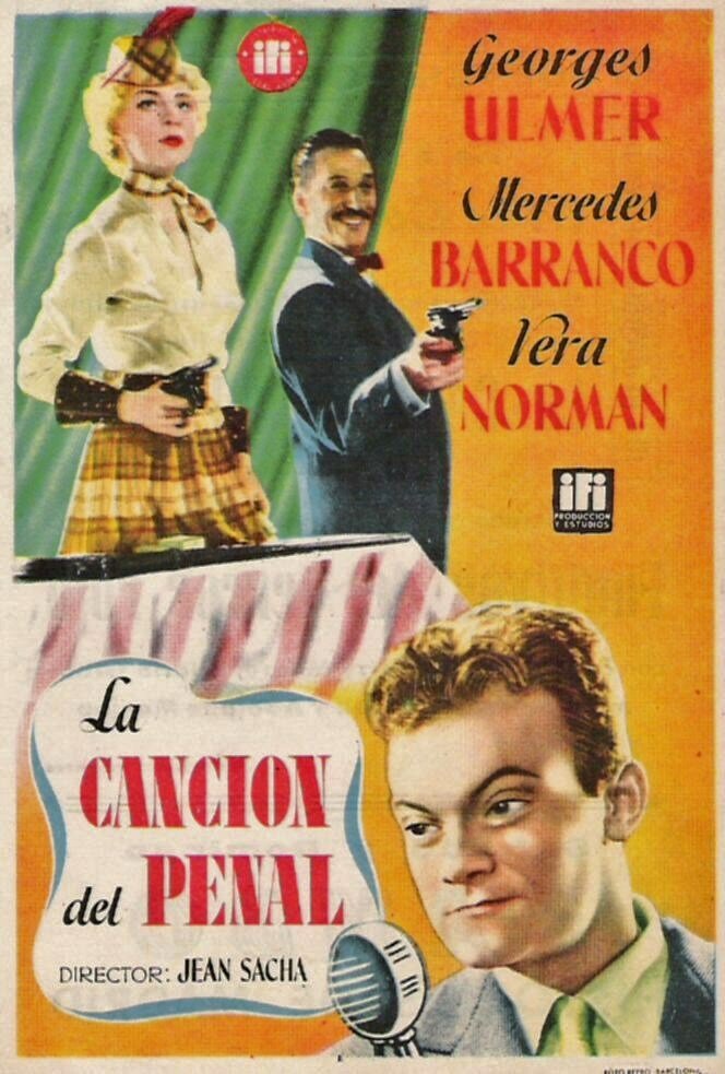La canción del penal (1954) постер