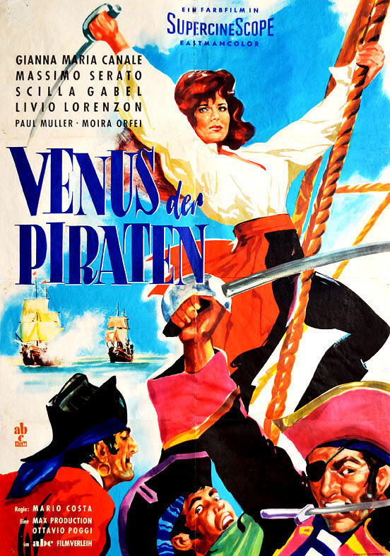 Королева пиратов (1960) постер