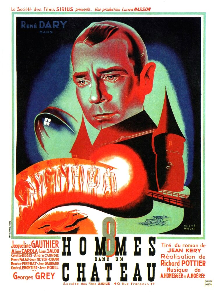 Huit hommes dans un château (1942) постер