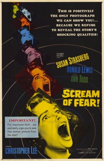 Вкус страха (1961) постер