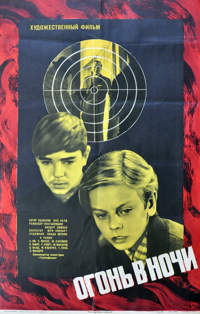 Огонь в ночи (1973) постер