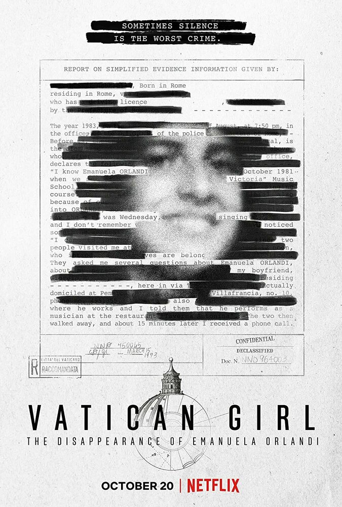 Девочка из Ватикана: исчезновение Эмануэлы Орланди (2022) постер