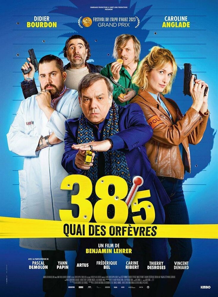 38°5 quai des Orfèvres (2023) постер