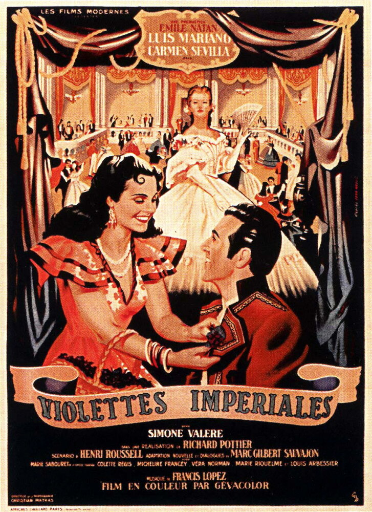 Императорские фиалки (1952) постер