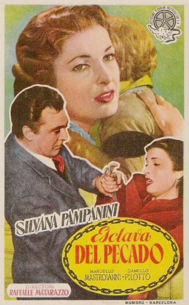 Раба греха (1954) постер