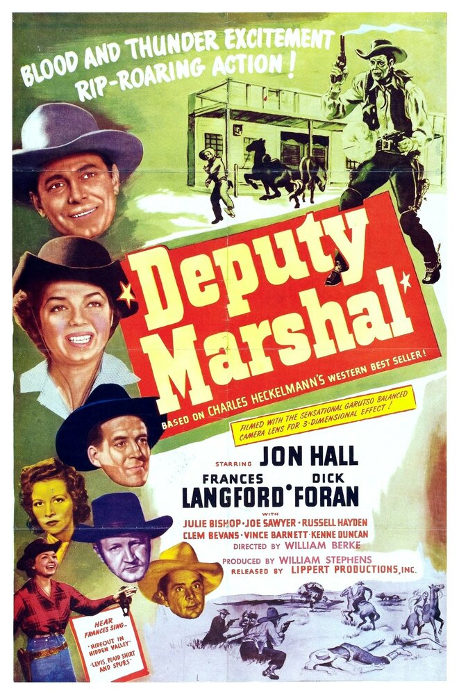 Deputy Marshal (1949) постер
