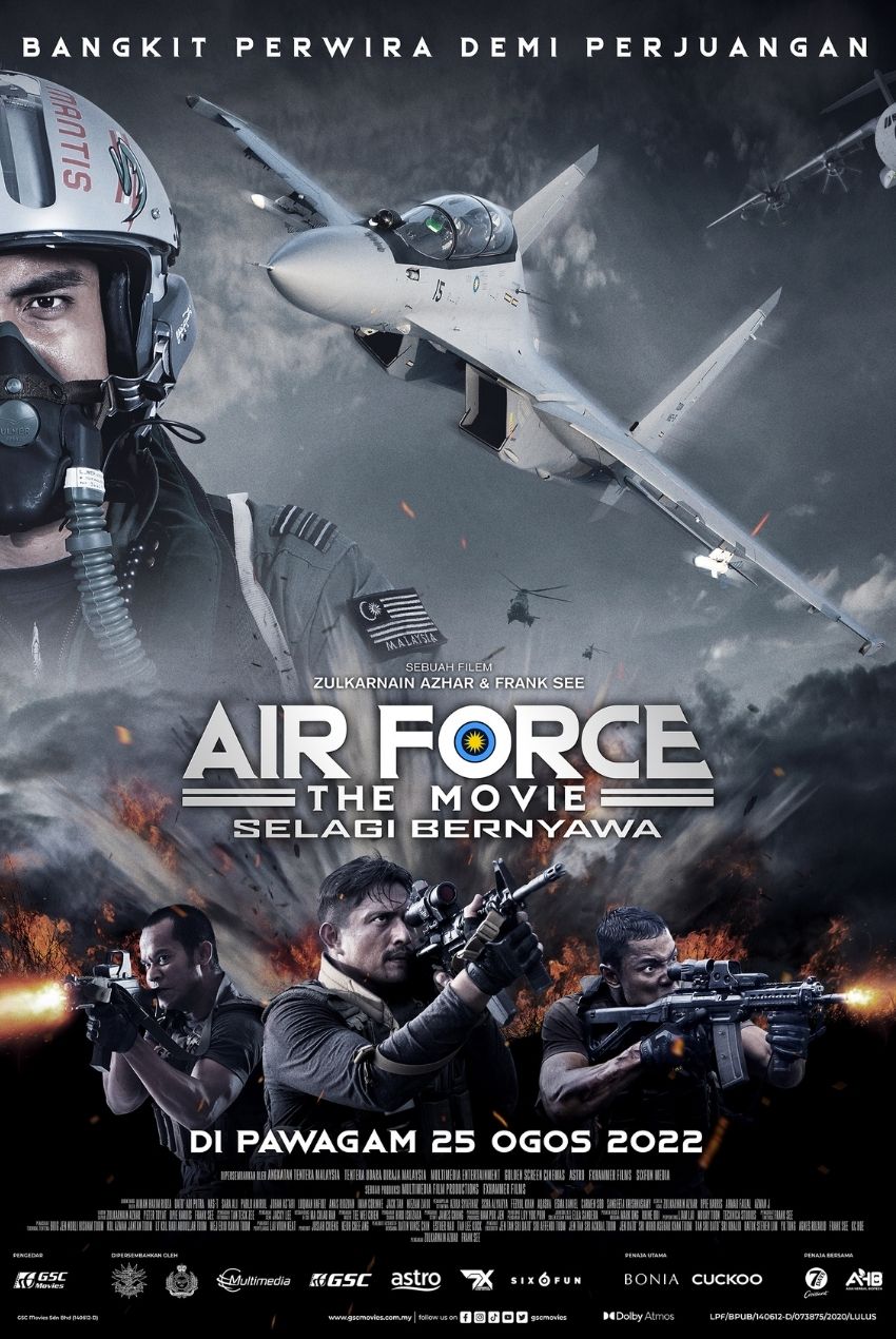 Air Force the Movie: Selagi Bernyawa постер