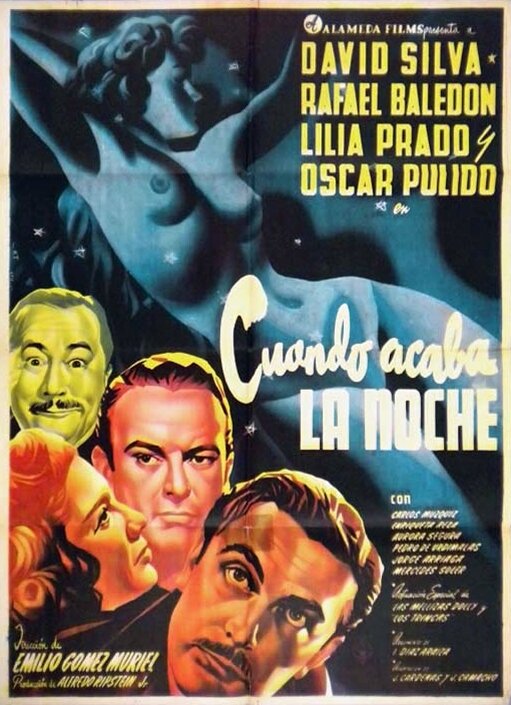 Cuando acaba la noche (1950) постер