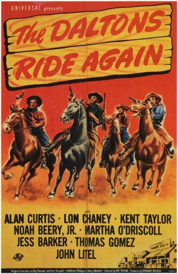The Daltons Ride Again (1945) постер