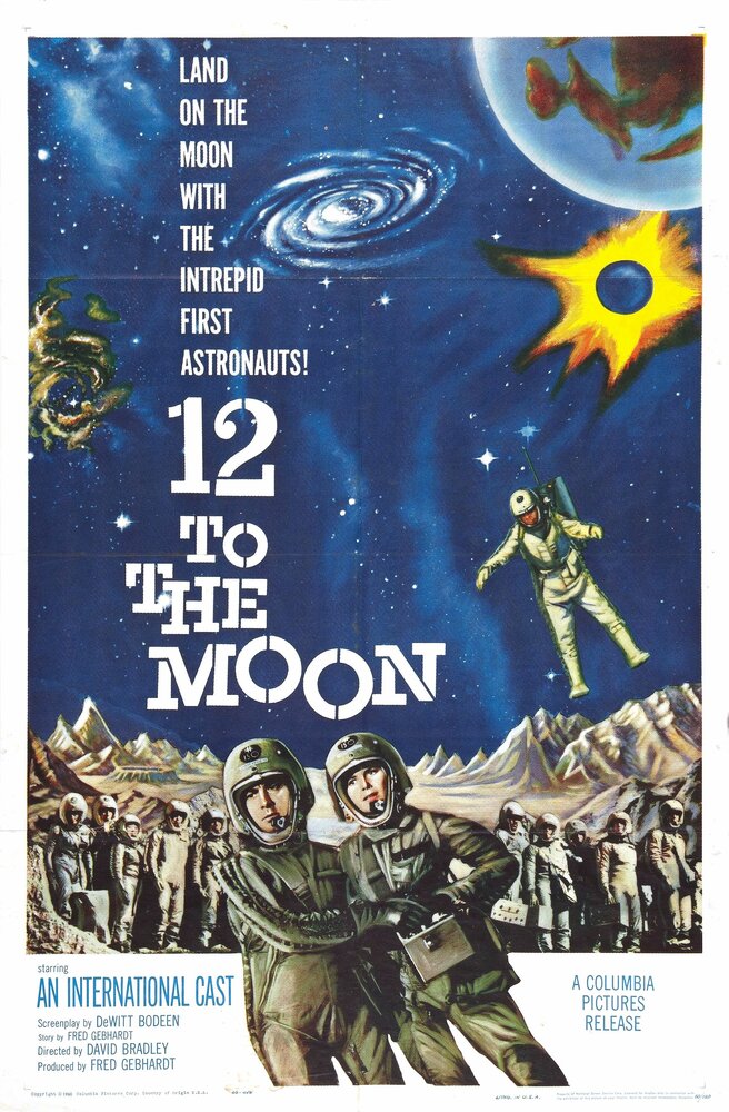 12 на Луне (1960) постер
