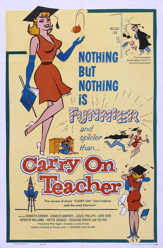 Carry on Teacher (1959) постер
