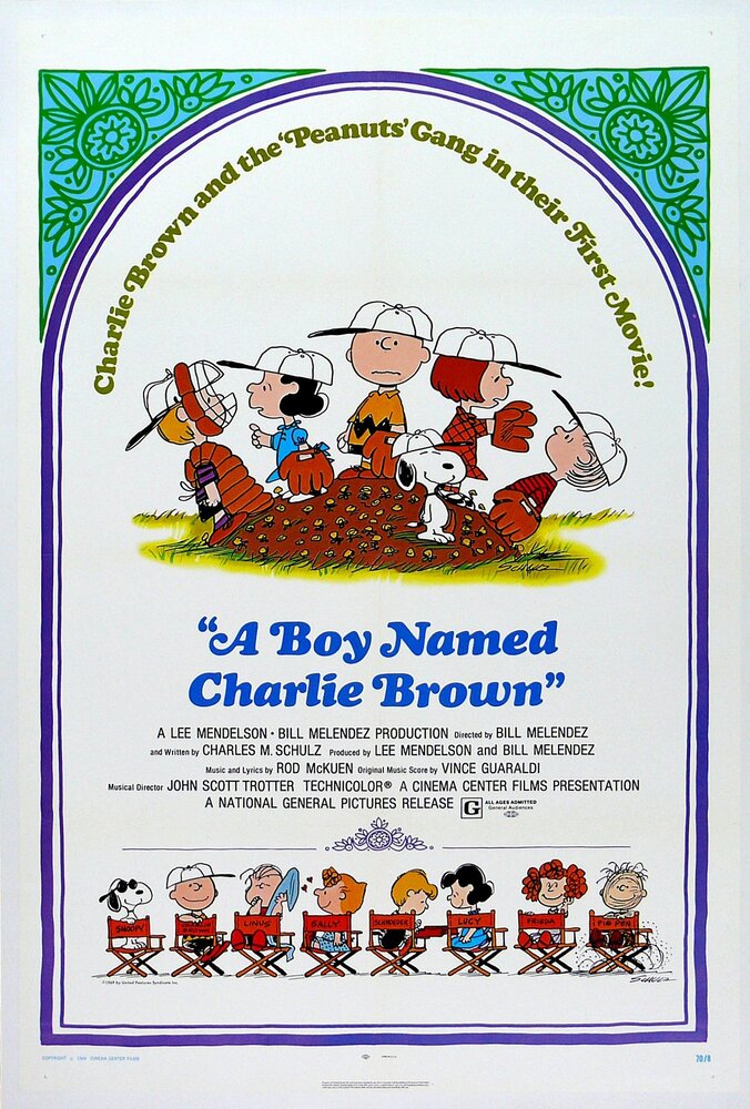 Мальчик по имени Чарли Браун (1969) постер