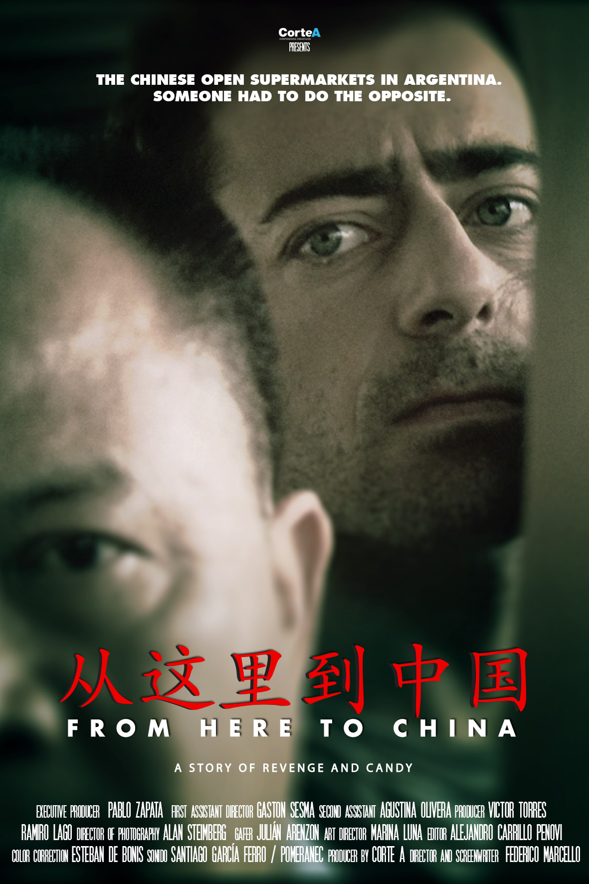 De Acá a la China (2019) постер