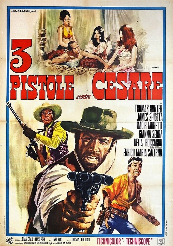 3 pistole contro Cesare (1967) постер